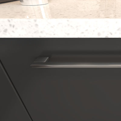 200mm 228mm Matte Schwarz Schrank Hardware Griffe Zieht Massen