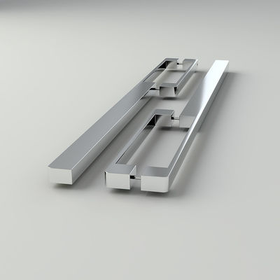 Brushed Chrome Aluminium 128mm Küchen Türgriffe für Schrank