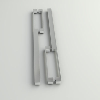 Brushed Chrome Aluminium 128mm Küchen Türgriffe für Schrank