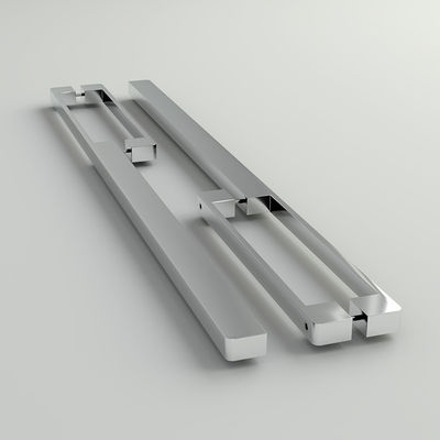 Brushed Chrome Aluminium 128mm Küchen Türgriffe für Schrank