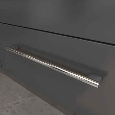 Matte schwarze Anodisierte Schublade Handgriffe Großhandel Küchenschrank zieht für die Küche