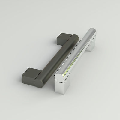 Aluminium schlanke Rahmen Bulk Schrank Griffe 96mm Innenräume Schiebe Terrasse
