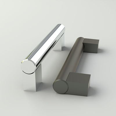 Aluminium schlanke Rahmen Bulk Schrank Griffe 96mm Innenräume Schiebe Terrasse