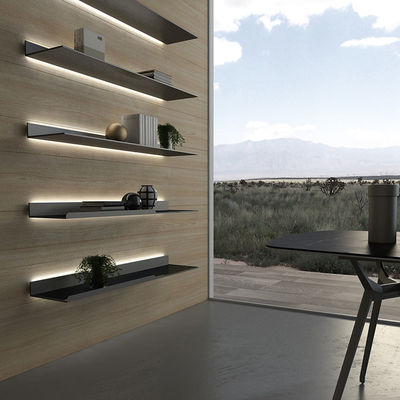 OEM Modular Aluminium Wohnmöbel Wand schwimmende Unterhaltungseinheit