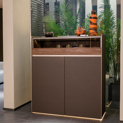 OEM Aluminiumrahmen Möbel Esszimmer Alkohol Schrank Almirah