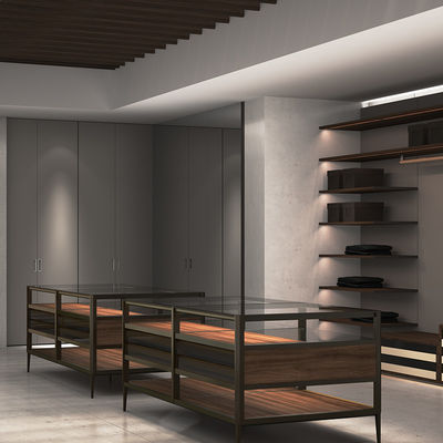 ODM Walkin Schrank Schränke Lagersysteme Design Skandinavischer Stil