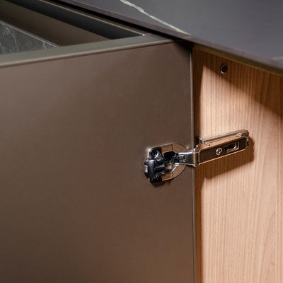 Rock Slab Pantry Modular Küchen Schrank Schrank Set mit Aluminium-Griff