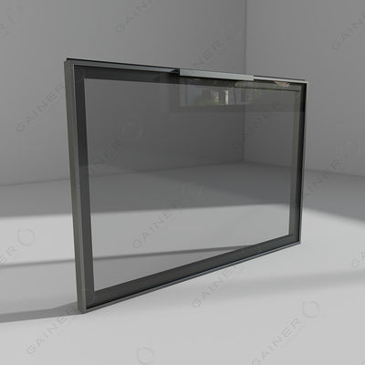 Customized Glas Tür Aluminium Modular Küchen Wand Schränke 300mm