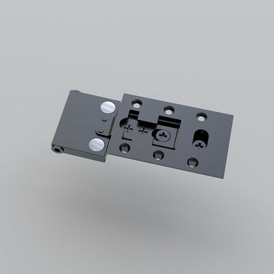 Möbelzubehör 50 KG Aluminiumrahmen Pin Scharniere 270 Grad verborgen Glas Türscharnier