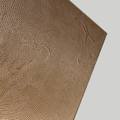 Goldfarbe Lack Aluminium Modular Schrank Metall Veredelung Tür