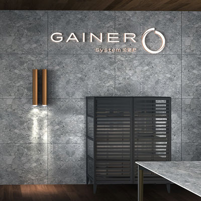 Luxus-Aluminium-Glas-Sideboard für moderne Wohnzimmer