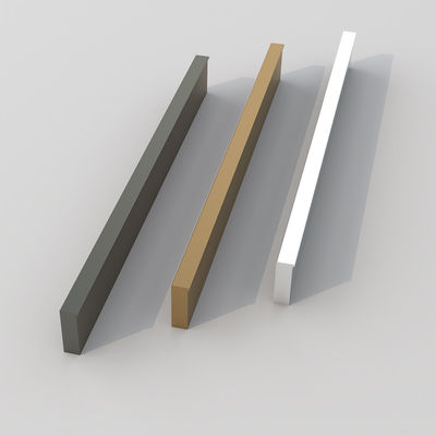 Aluminium-Möbel-Hardware-Handgriffe 250mm Tür-Schub-Zug-Handgriffe