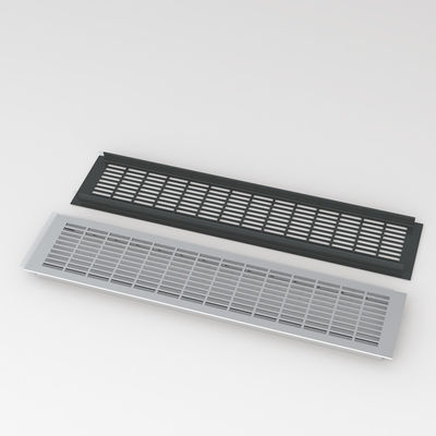 3D-Modell Tür Aluminium Lüftungsgitter Korrosionsbeständigkeit