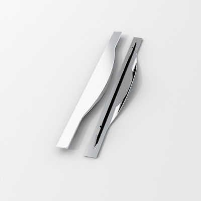 Schlafzimmermöbel Hardware-Handgriff Chrom Schrank Schubladen Spülung ziehen Aluminium-Handgriff