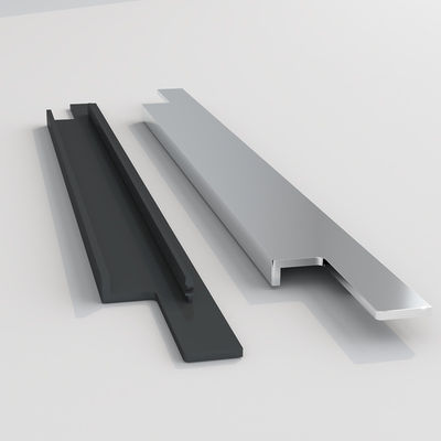 Aluminium Küchen Schrank Griff Schrank Unsichtbar versteckt Langes Hardware-Griff