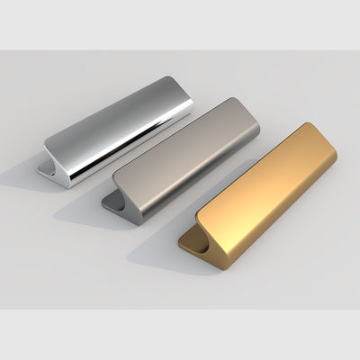 Anodisierte Oberfläche V-förmige Aluminium-Griff für Home Office Dekorieren