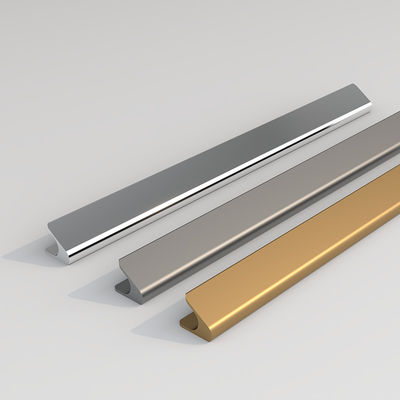 Aluminium Möbel Hardware Küchenschrank Schublade Rand Ziehen Handgriffe Verborgene Handgriffe für Schrank